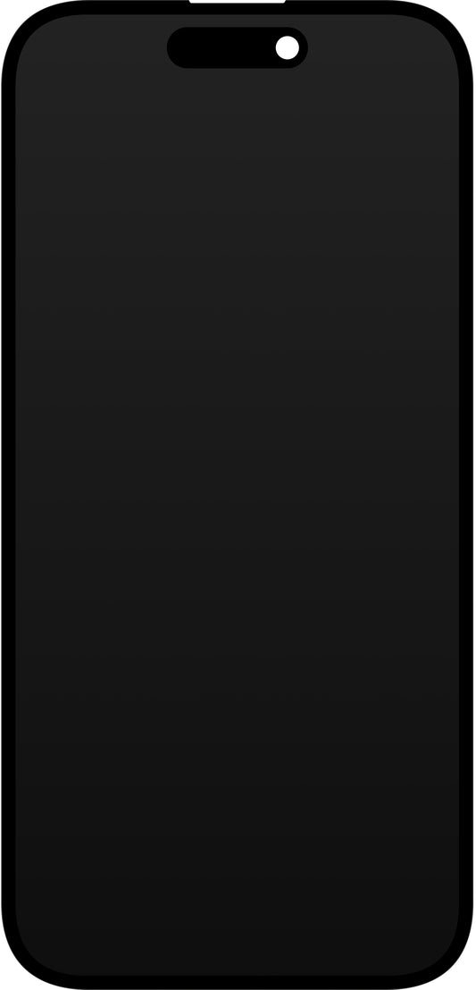 JK Touchscreen Display til Apple iPhone 14 Pro, med ramme, LCD In-Cell IC Flytbar, Sort