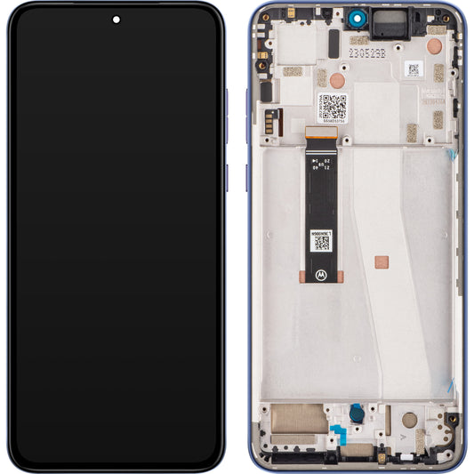 Touchscreen Display Motorola Edge 30 Neo, med ramme, Purple (Very Peri), Service Pack 5D68C21405