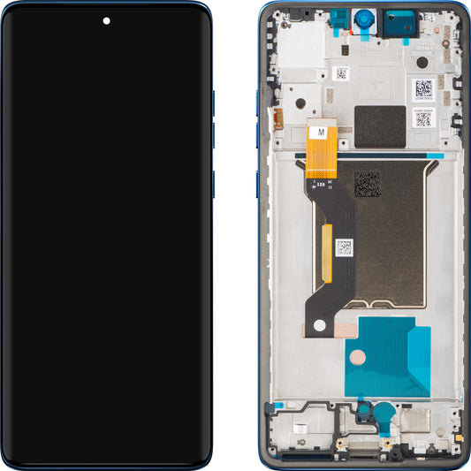Display med Touchscreen Motorola Edge 60, med Ramme, Blå, Service Pack 5D68C29943