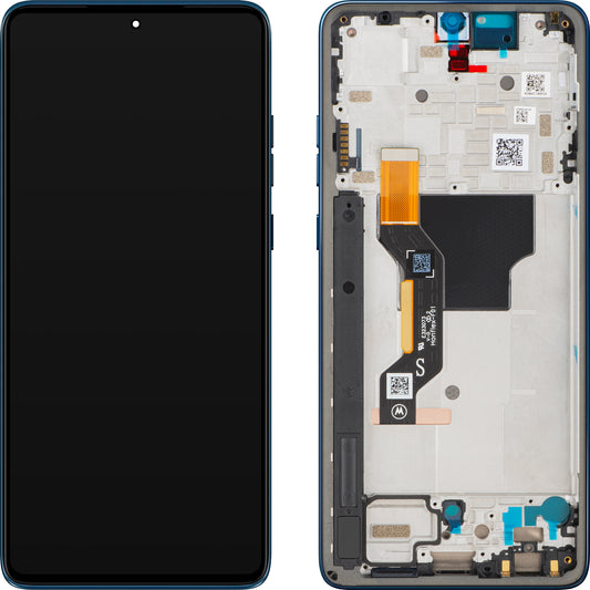 Display med Touchscreen Motorola Moto G Stylus 5G (2025), med Ramme, Marineblå (Gibraltar Sea), Servicepakke 5D68C29806