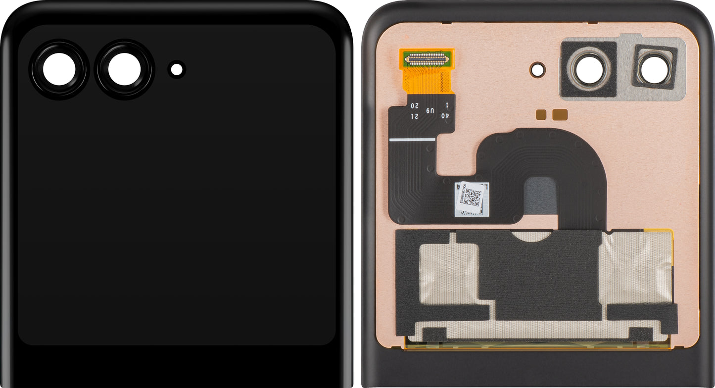 Display med Touchscreen Motorola Razr 40 Ultra, Sub Outer, Service Pack 5D68C22595