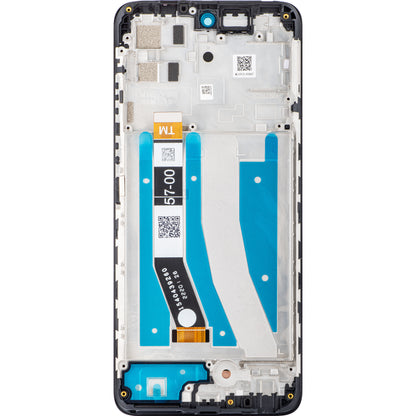 Touchscreen-display til Motorola Moto G32, med ramme, grå (Mineral Grey), Swap 5D68C21151