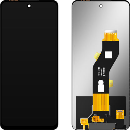 Display med MP touchscreen kompatibel med Tecno Pop 8 / Spark 20 / Spark 20C / Spark Go 2024