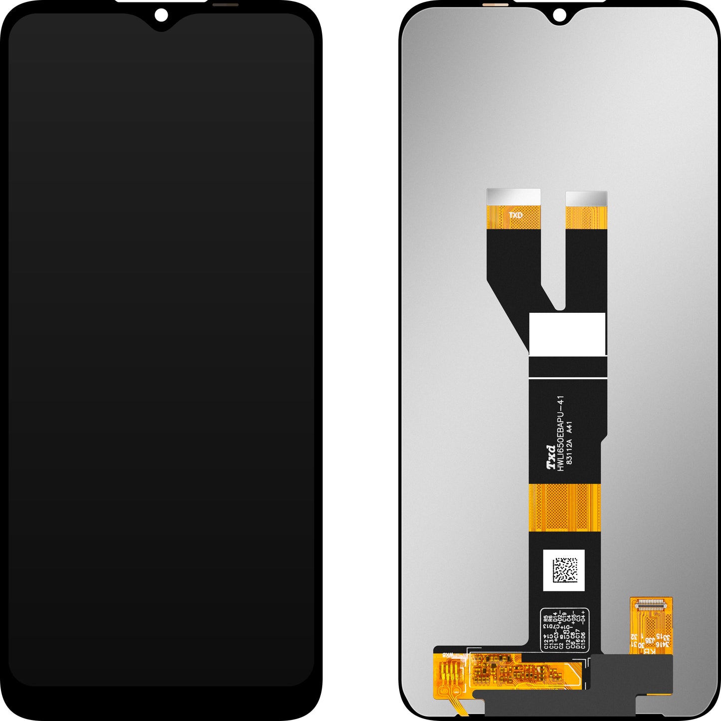 Display med MP touchscreen kompatibel med Realme C11 (2021) / C20 / C21