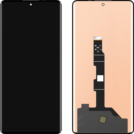 Display med Touchscreen MP kompatibel med Xiaomi Redmi Note 14 Pro 4G