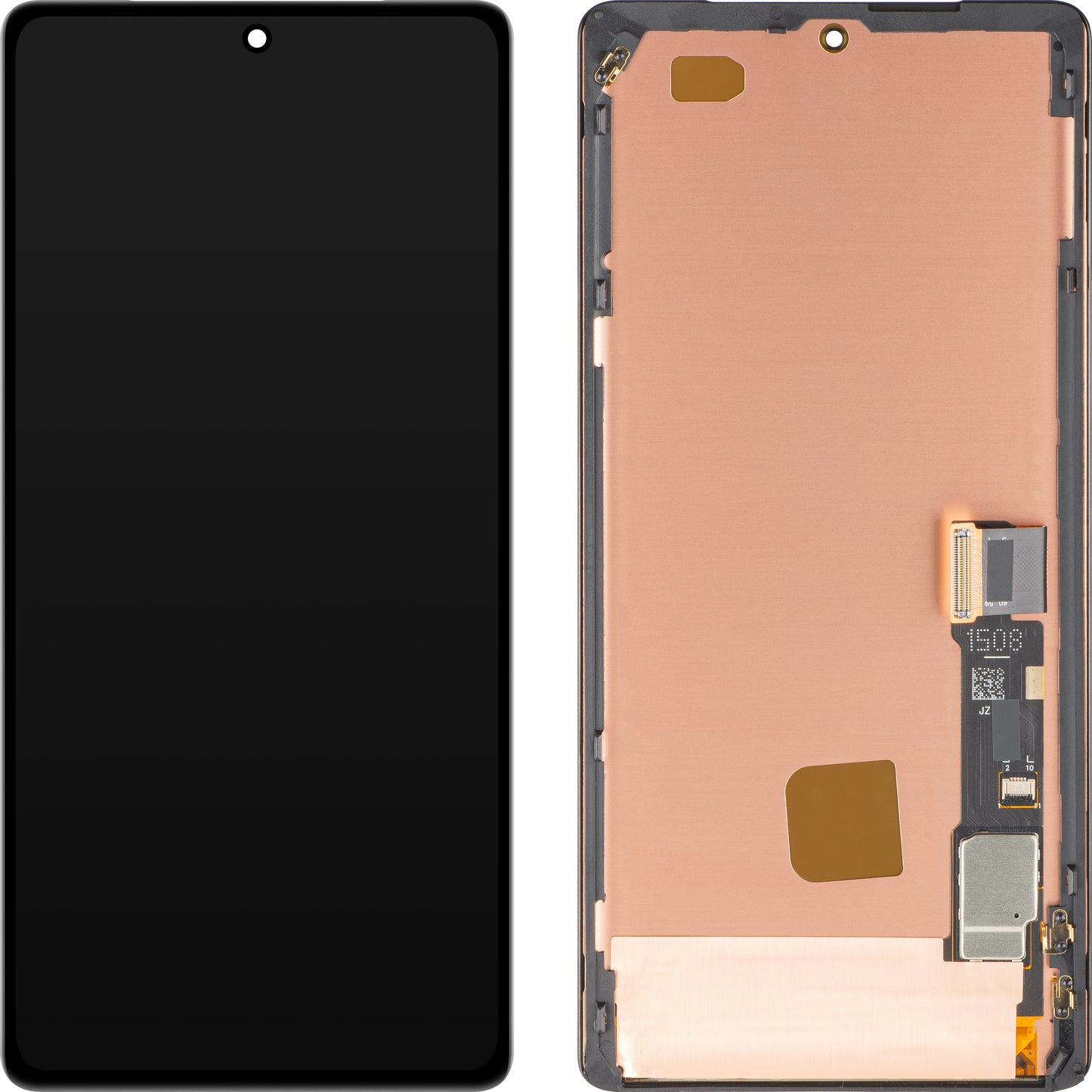 Display med Touchscreen MP kompatibel med Google Pixel 7 Pro, OLED-version