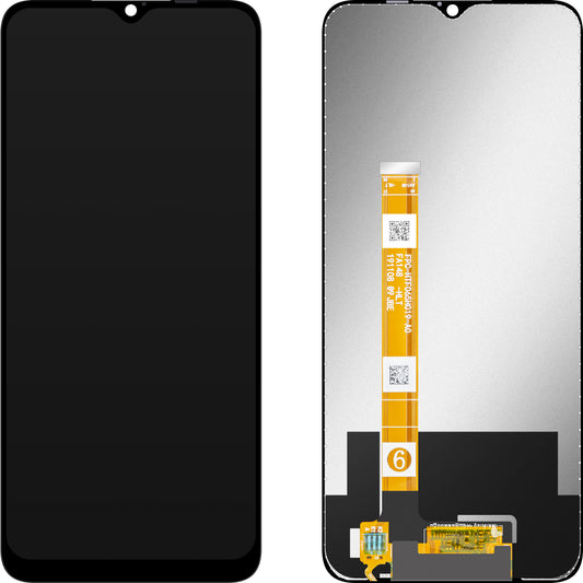 Display med MP touchscreen kompatibel med Oppo A16K / A31 / A5 (2020) / A8 / A9 (2020)