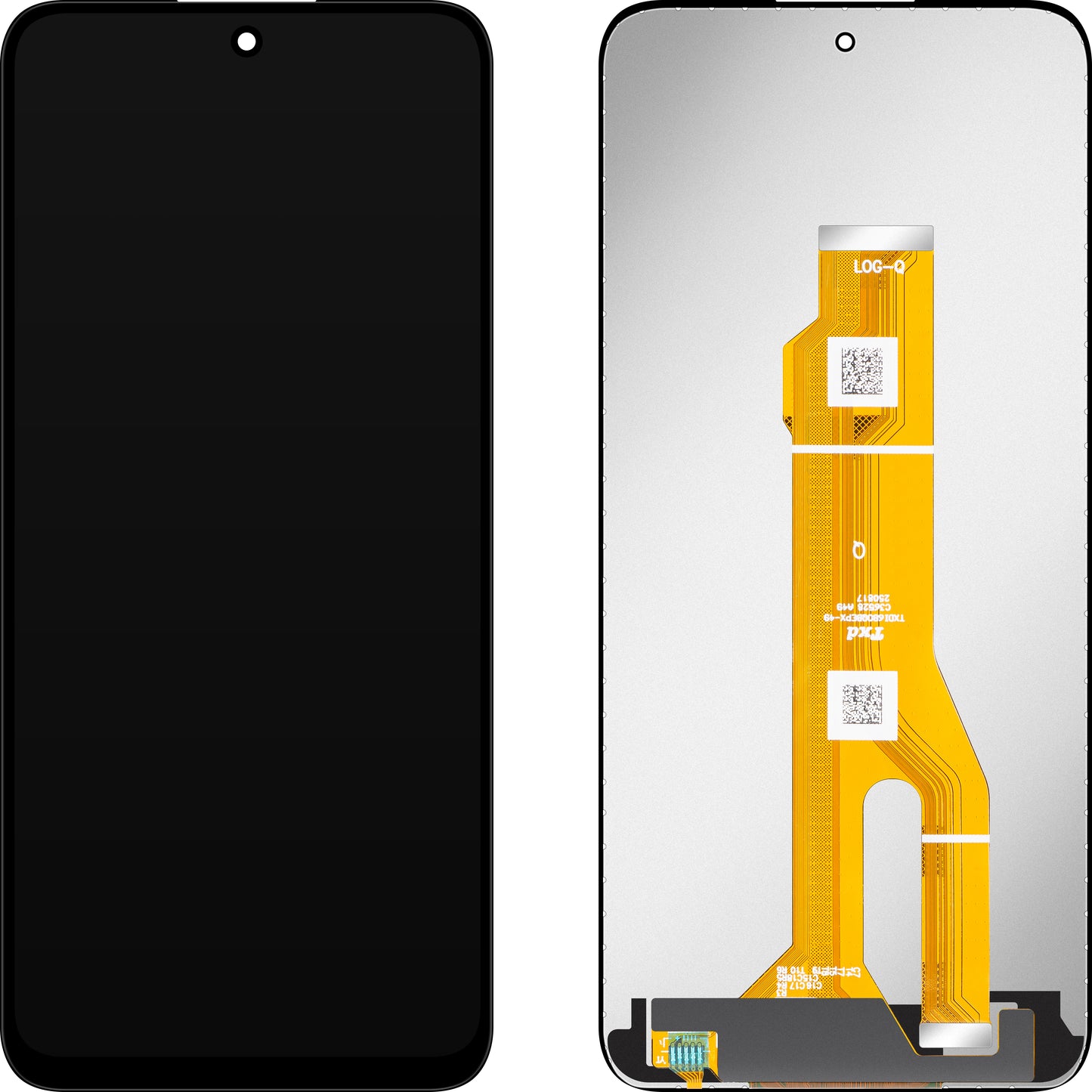 MP Touchscreen-display kompatibelt med Honor 400 Smart 4G / 400 Smart 5G / X7d 4G / X7d 5G