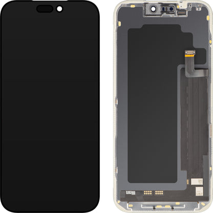 MP Touchscreen Display compatible with Apple iPhone 17 Pro Max, with Frame, Soft OLED FHD IC Movable Version, Black