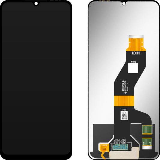 MP Touchscreen-display kompatibelt med Infinix Hot 60i / itel A100 / City 100 / Tecno Spark 40 / Spark Go