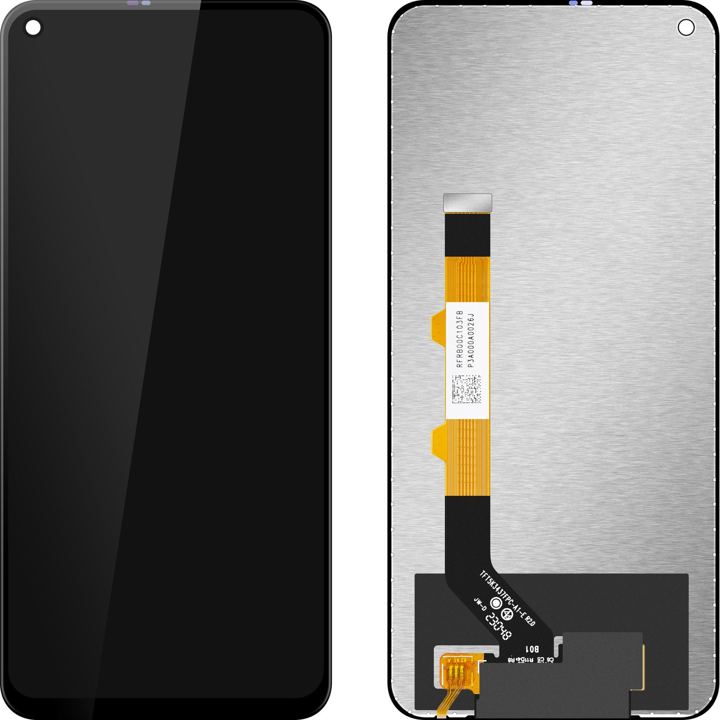 MP-berøringsskærm kompatibel med Xiaomi Redmi Note 9 5G / Note 9T 