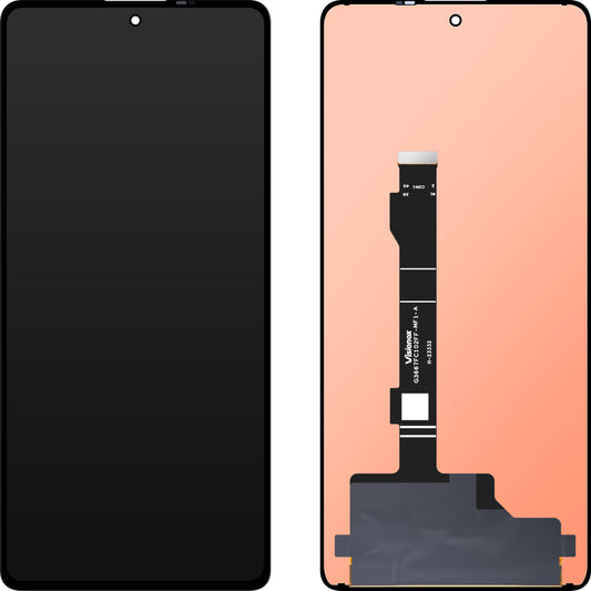 Display med MP touchscreen kompatibel med Xiaomi Poco X5 Pro / Redmi Note 12 Pro 5G / Note 12 Pro+, OLED-version