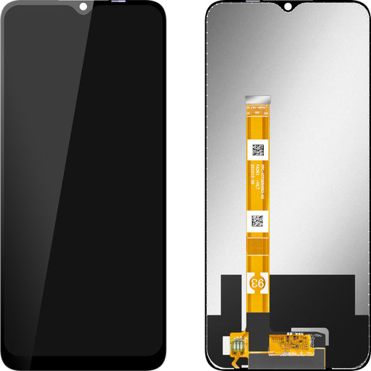 Display med MP touchscreen kompatibel med Oppo A15 / A15s / A16e / A16K / A31 / A35