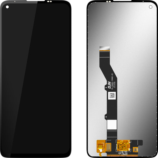 Display med Touchscreen MP kompatibel med Motorola Moto G9 Plus