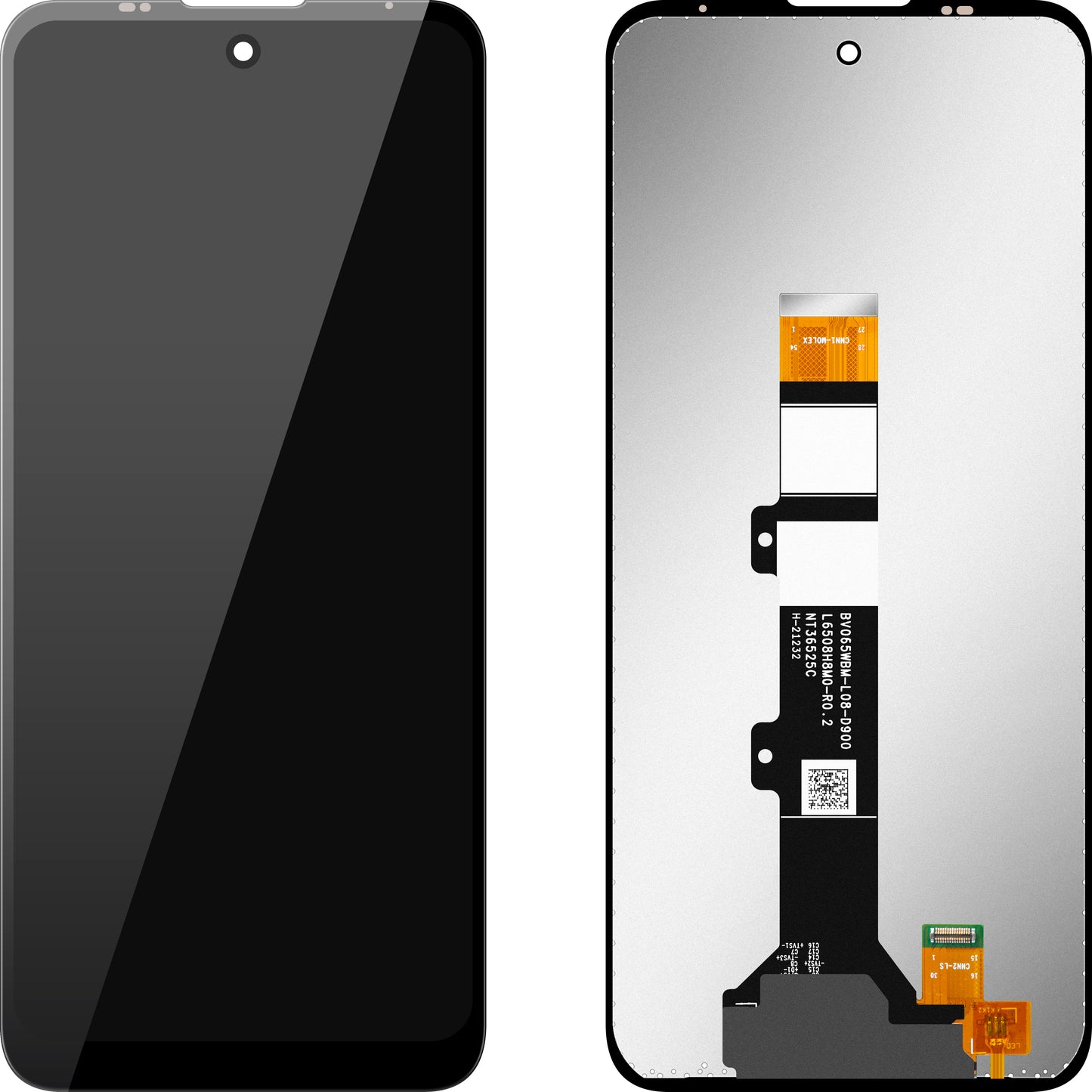 Display med Touchscreen MP kompatibel med Motorola Moto E30 / E40