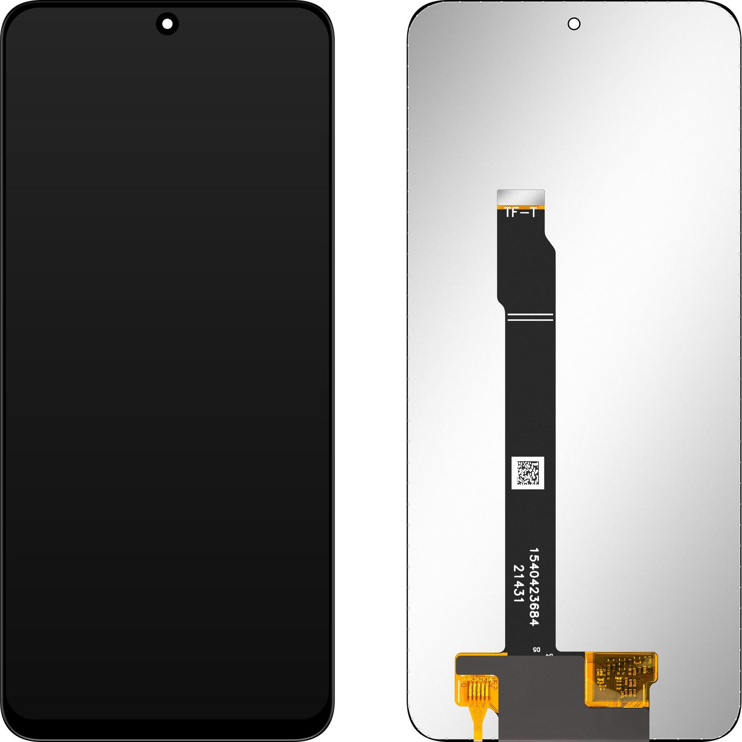 Display med Touchscreen MP kompatibel med Honor X30i / X40i / X8 4G