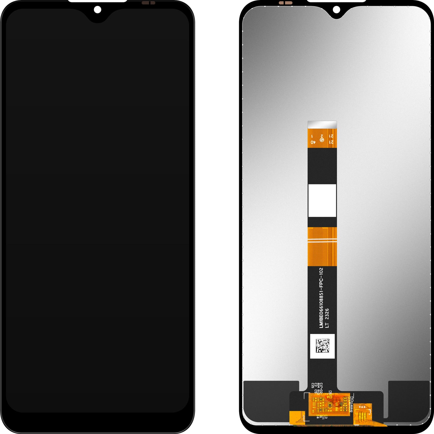 Display med Touchscreen MP kompatibel med Nokia G42