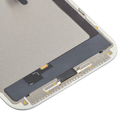 MP Touchscreen-display kompatibelt med Apple iPhone 16 Pro Max, med ramme, OLED FHD IC flytbar version, sort, swap