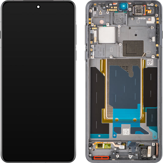 Oppo Find X8 Pro Display with Touchscreen, with Frame, Black (Space Black), Service Pack 621029000356