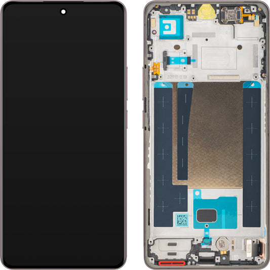 Display med Touchscreen Realme 16 Pro+, med Ramme, Pink (Camellia Pink), Service Pack 621029000808