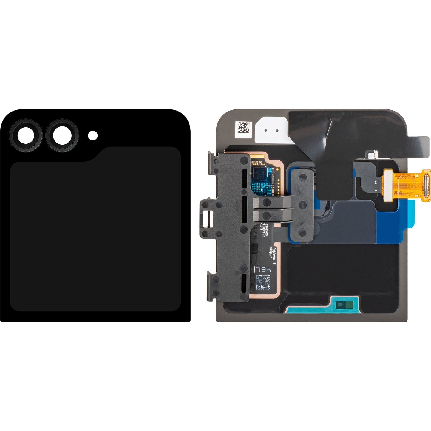 Display med Touchscreen Samsung Galaxy Z Flip6 F741, Sub Outer, Service Pack GH97-30012E