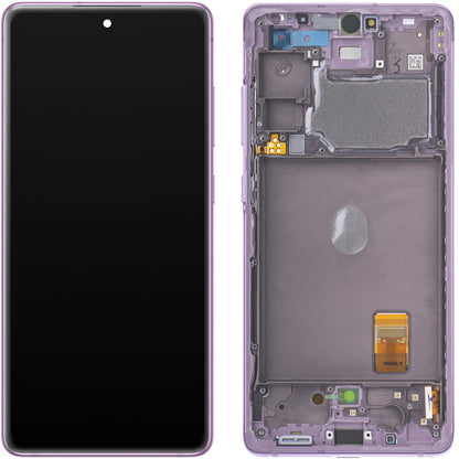 Samsung Galaxy S20 FE G780 Display with Touchscreen, with Frame, Purple, Swap GH82-24219C