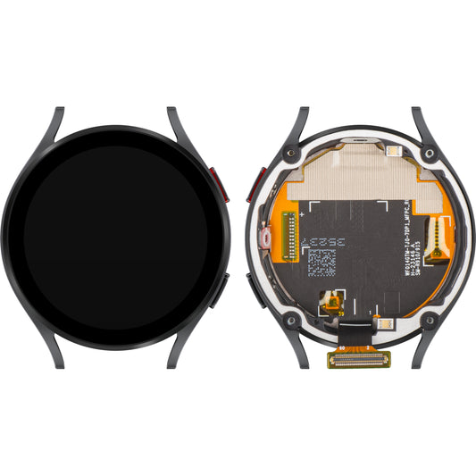 Samsung Galaxy Watch5 44mm Touchscreen-display med ramme, LTE-version, sort (Graphite), Service Pack GH82-30043A