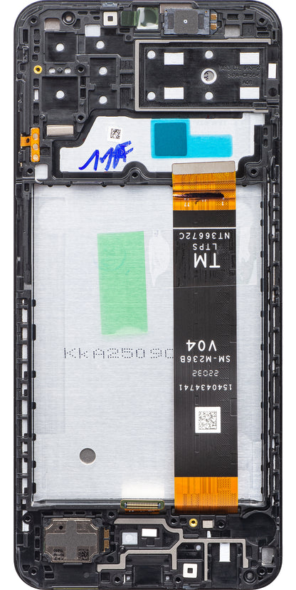 Touchscreen-display Samsung Galaxy A13 A135, med ramme, sort, Swap GH82-28508A
