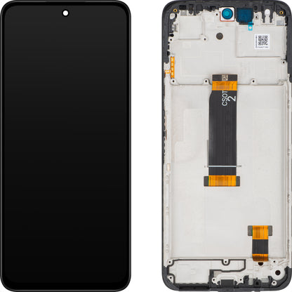 Display med Touchscreen Xiaomi Redmi 13x, med Ramme, Sort, Servicepakke 560004N19AR00