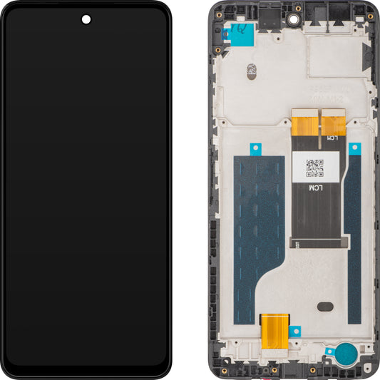 Display med Touchscreen ZTE nubia Music, med Ramme, Sort, Servicepakke 123437601049