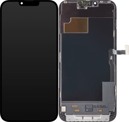 ZY Touchscreen Display til Apple iPhone 13 Pro Max, med ramme, In-Cell IC Movable LCD Version, Sort