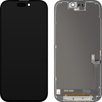ZY Touchscreen Display for Apple iPhone 17, with Frame, Movable In-Cell IC LCD Version, Black