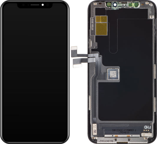 ZY Touchscreen Display til Apple iPhone 11 Pro, med ramme, In-Cell IC Movable LCD Version, Sort 