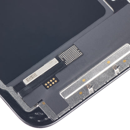 ZY Touchscreen Display til Apple iPhone 14, med ramme, LCD In-Cell IC Flytbar, Sort 