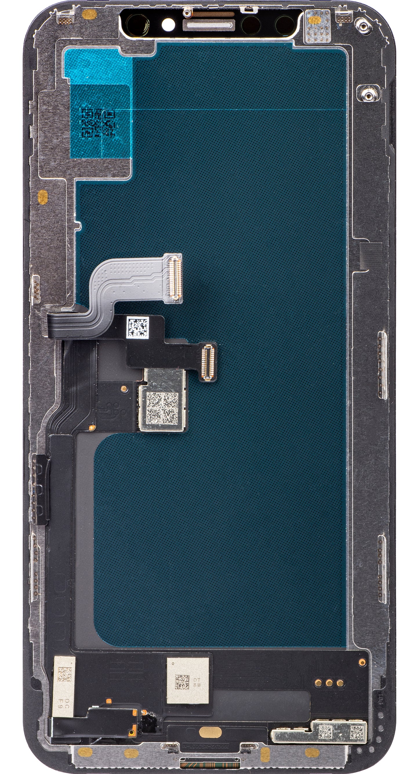 Touchscreen Display JK til Apple iPhone XS, med ramme, In-Cell LCD-version, sort