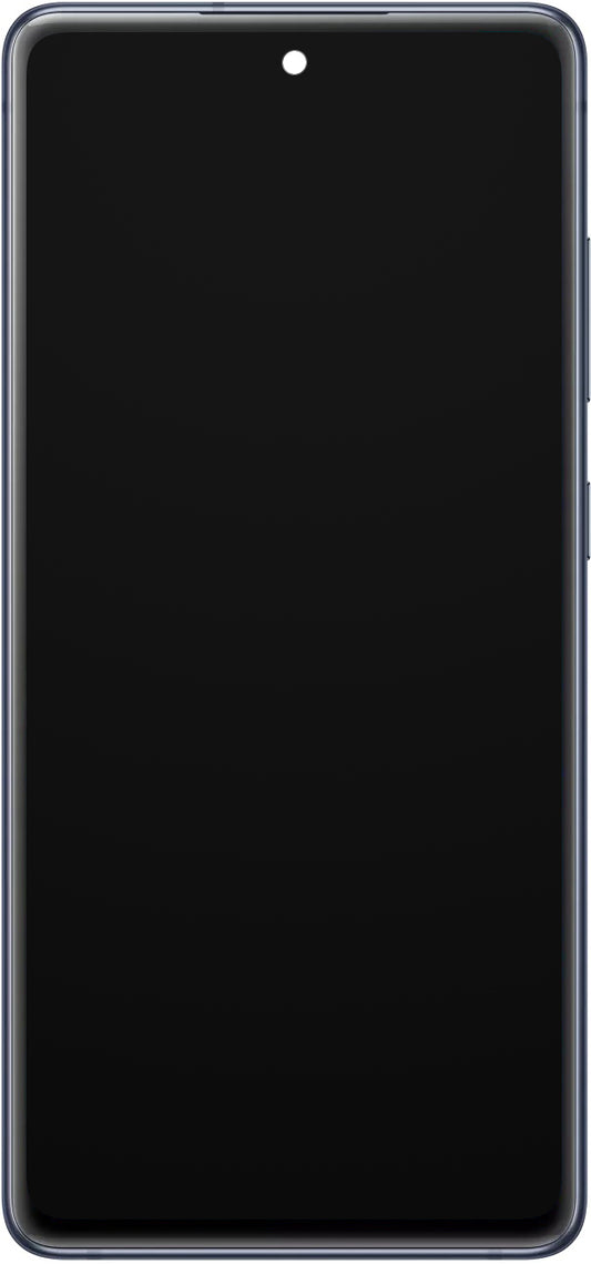 Touchscreen-skærm Samsung Galaxy S20 FE G780, med ramme, marineblå, servicepakke GH82-24220A