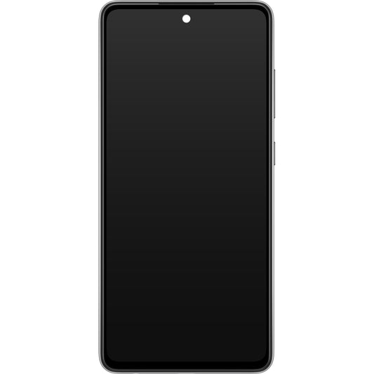 Samsung Galaxy A52 5G A526 / A52 A525 Touchscreen Display, med ramme, sort, Service Pack GH82-25524A