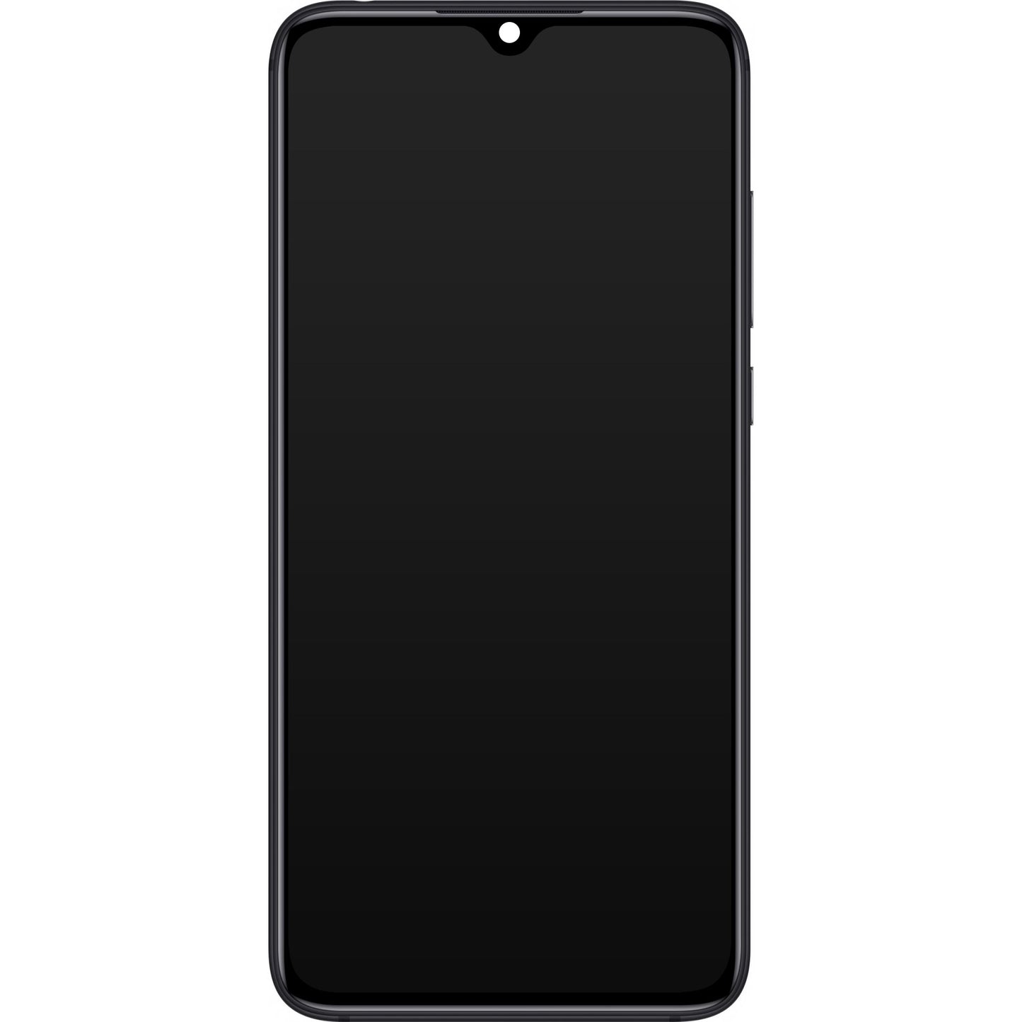 Display med Touchscreen Xiaomi Mi 9 Lite, med Ramme, Grå, Servicepakke 560610118033