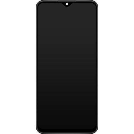 Display med Touchscreen Xiaomi Redmi 9, med Ramme, Sort, Servicepakke 5600050J1900