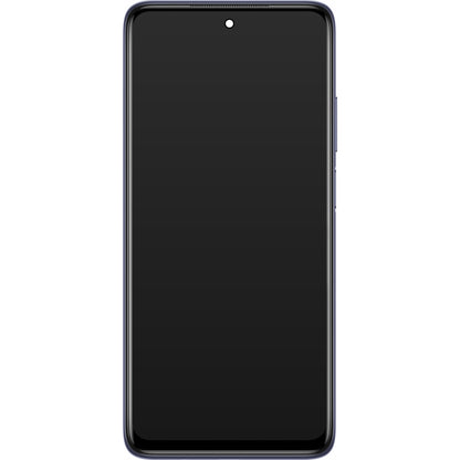 Display med Touchscreen Xiaomi Redmi Note 9 Pro 5G / Mi 10T Lite 5G, med Ramme, Grå, Servicepakke 5600040J1700