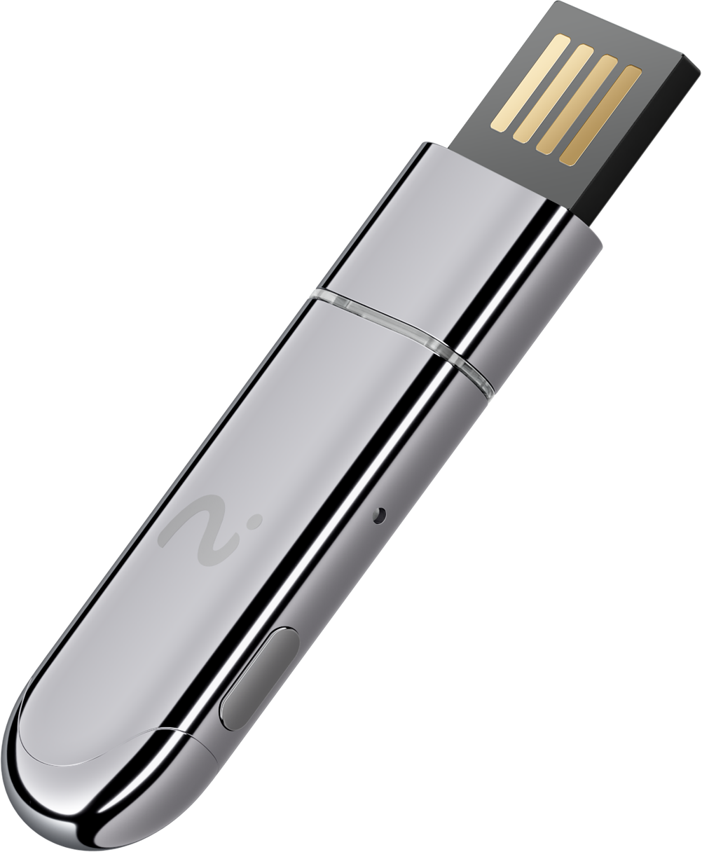 Viaim NoteKit AI optageenhed / diktafon, USB-C / USB-A, grå