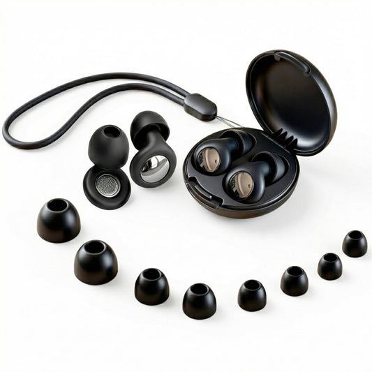 Ørepropper Tech-Protect QuietFit, Sorte