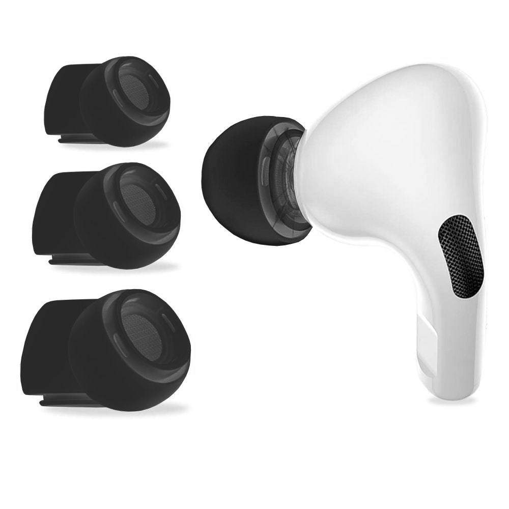 Tech-Protect ørepropper til Apple AirPods Pro Series, Størrelse S / M / L, Sorte