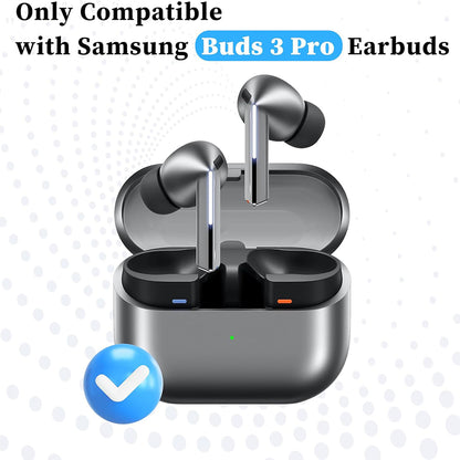Techsuit ET3 ørepropper til Samsung Galaxy Buds3 Pro, Størrelse S / M / L, Sorte