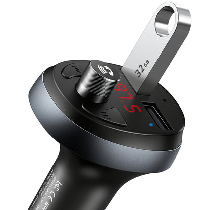 FM Bluetooth-modulator McDodo, 2 x USB-A