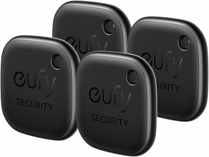 Eufy Security SmartTrack Link til iOS-serien, sæt med 4 stk., sort E87B0012