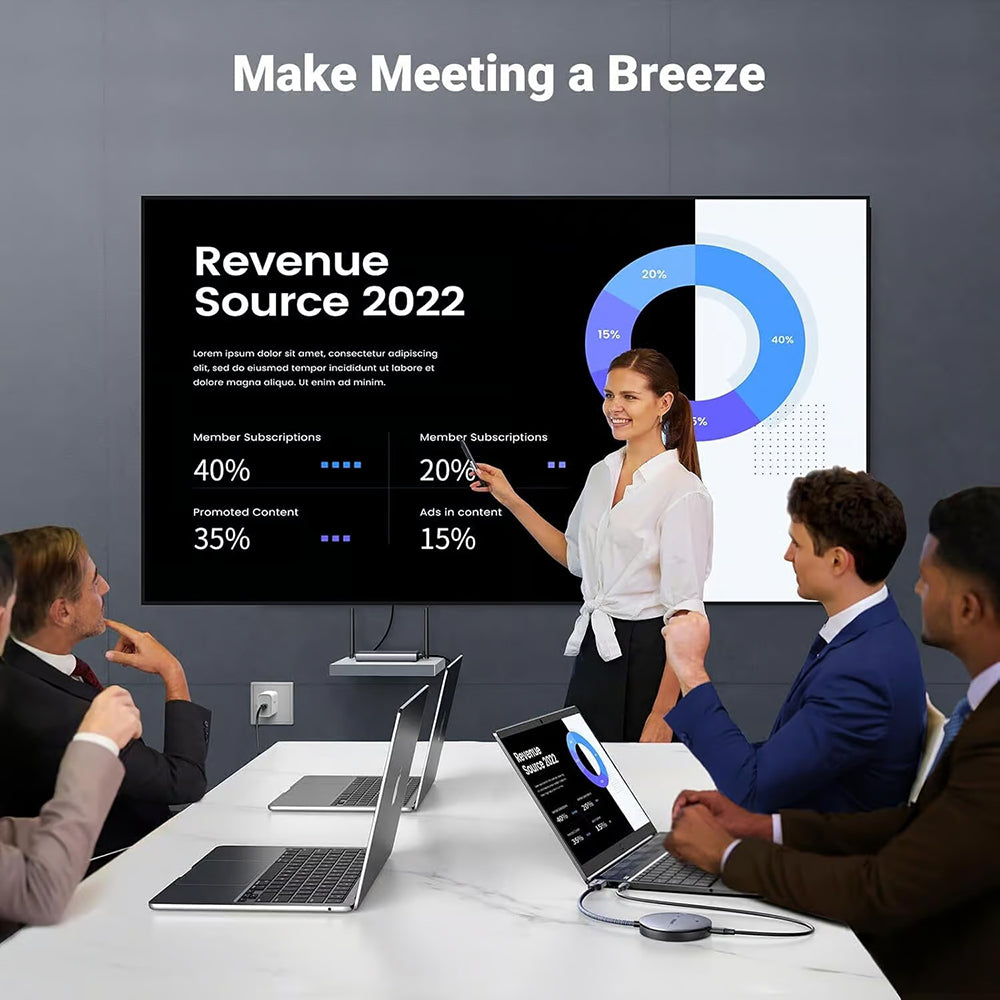 Extender Wireless HDMI UGREEN CM586, 4K, Sort