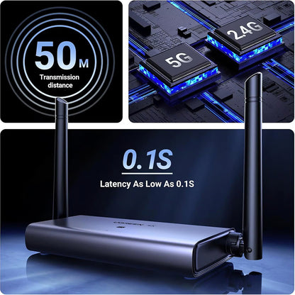 Extender Wireless HDMI UGREEN CM586, 4K, Sort