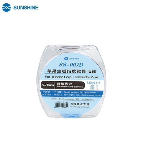 Copper Wire Sunshine SS-007D, 0.01mm, 150m