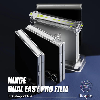 Ringke hængselsbeskyttelsesfilm til Samsung Galaxy Z Flip7 F766, plastik, sæt med 2 stk.
